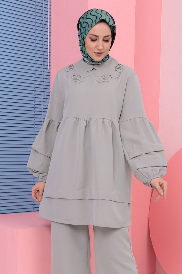 TUNIK PANTOLON Yeşil - 3580 YEŞİL