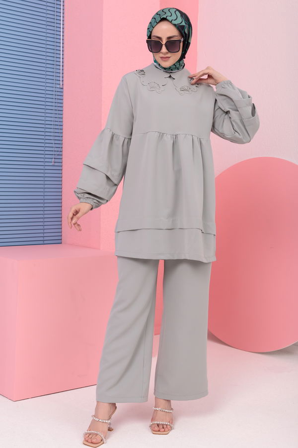 TUNIK PANTOLON Yeşil - 3580 YEŞİL