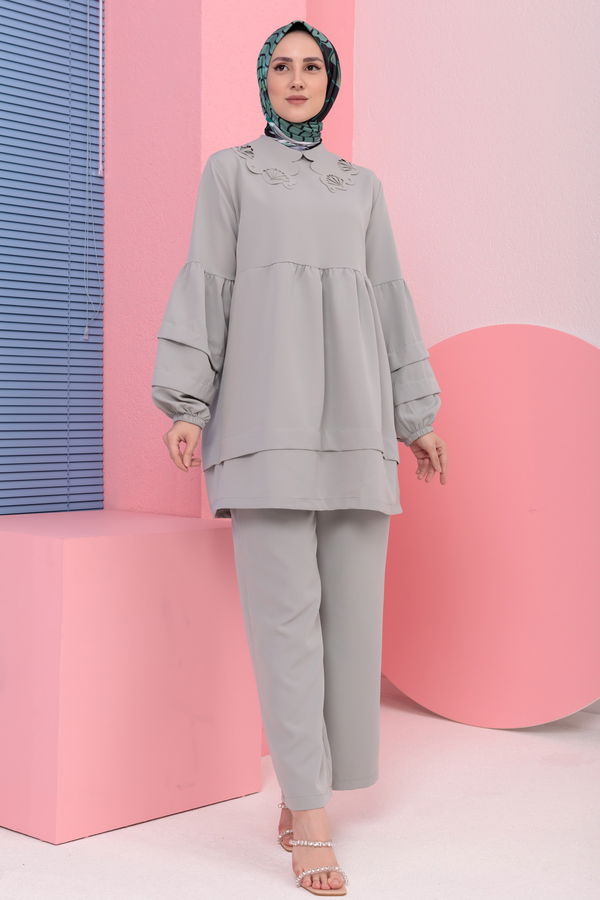 TUNIK PANTOLON Yeşil - 3580 YEŞİL