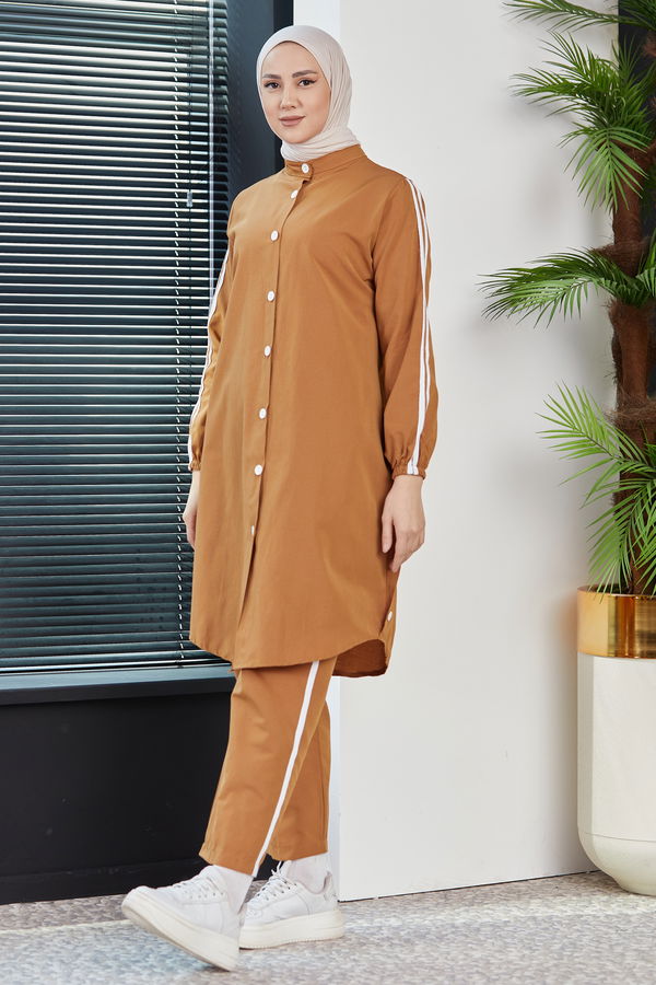 TUNIK PANTOLON Taba - 3577