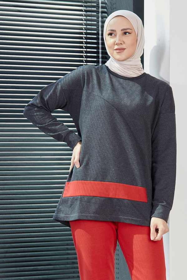 TUNIK PANTOLON Antrasit - 8726