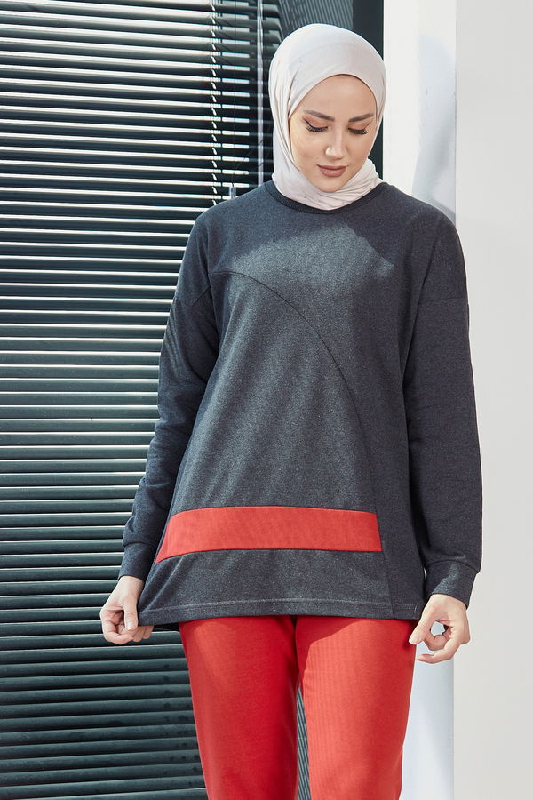 TUNIK PANTOLON Antrasit - 8726