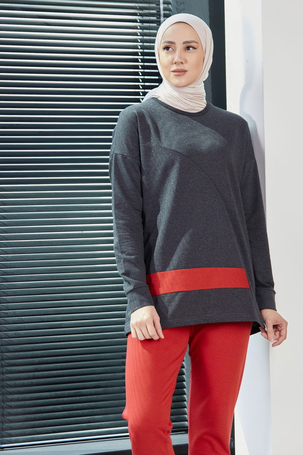 TUNIK PANTOLON Antrasit - 8726