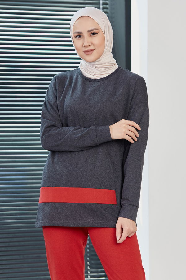 TUNIK PANTOLON Antrasit - 8726