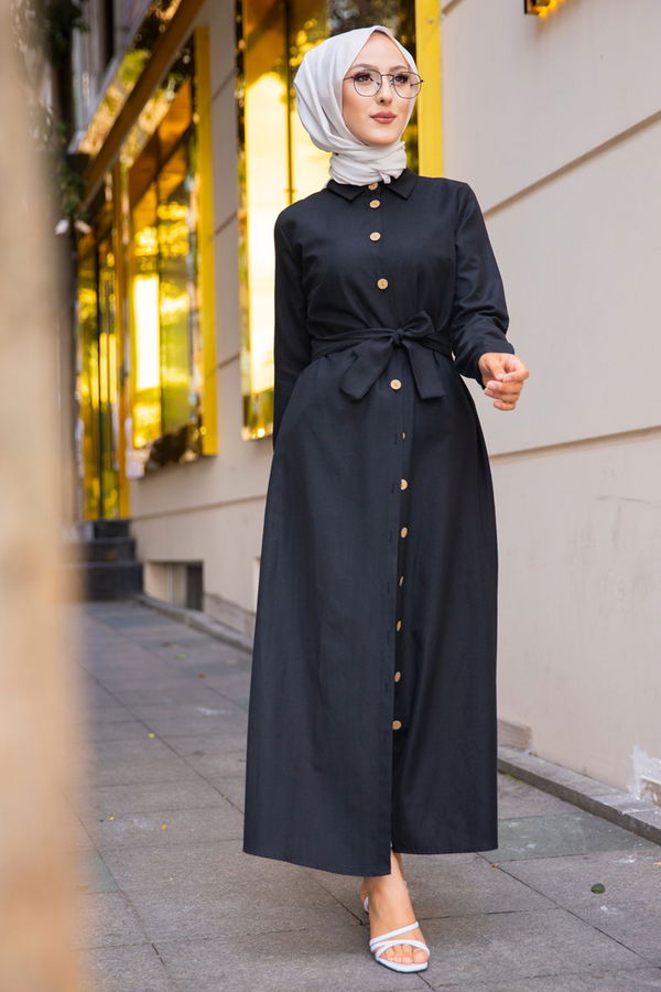 Elbıse Siyah - 3244