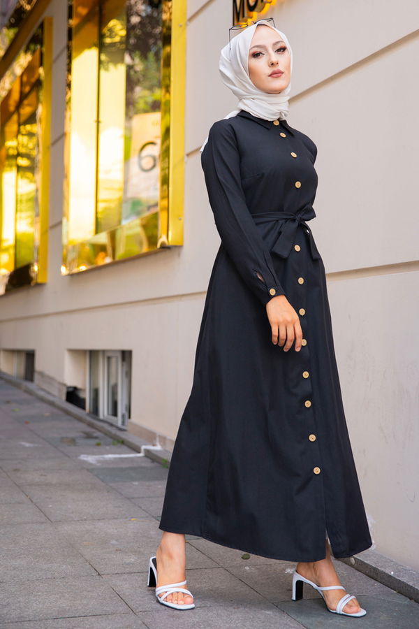 Elbıse Siyah - 3244
