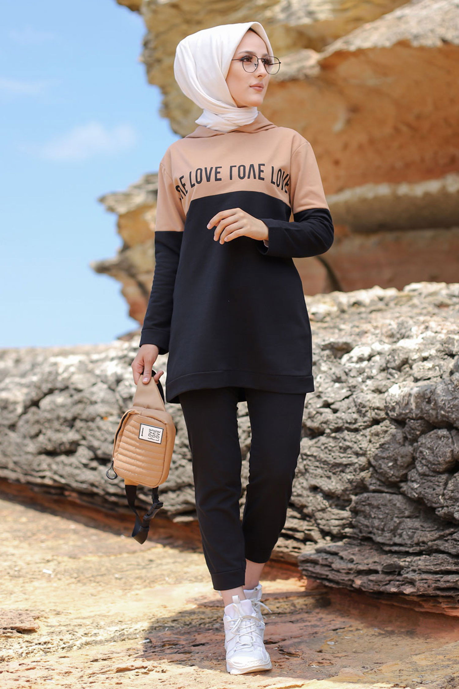 TUNIK PANTOLON Bej - 8548