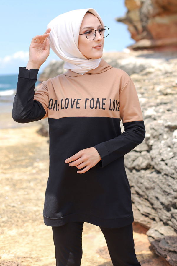 TUNIK PANTOLON Bej - 8548