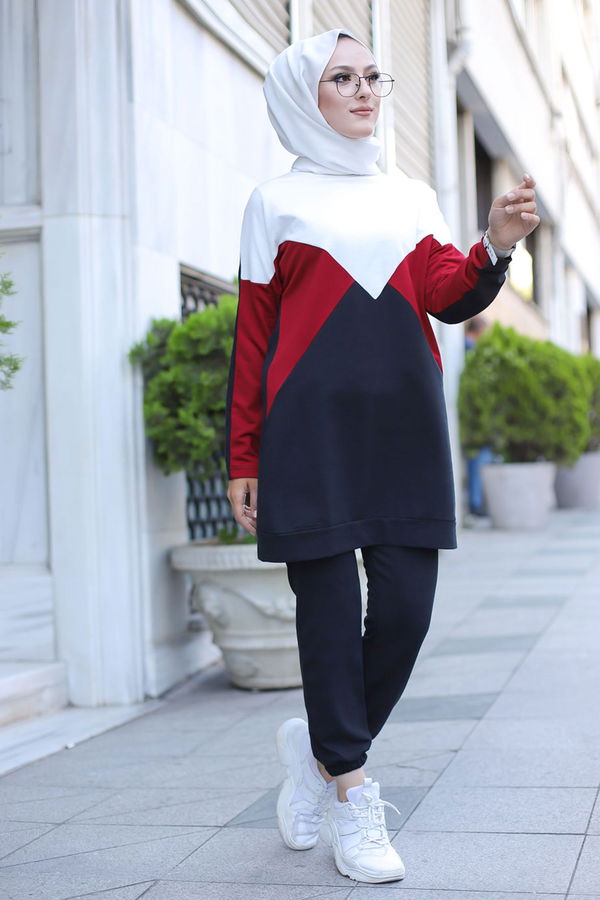TUNIK PANTOLON Kırmızı - 3057 Kırmızı