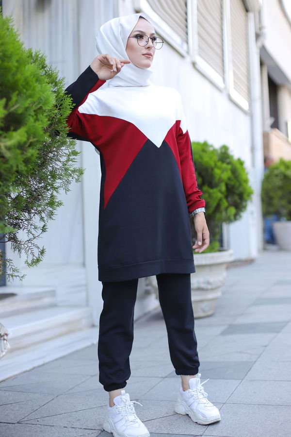 TUNIK PANTOLON Kırmızı - 3057 Kırmızı