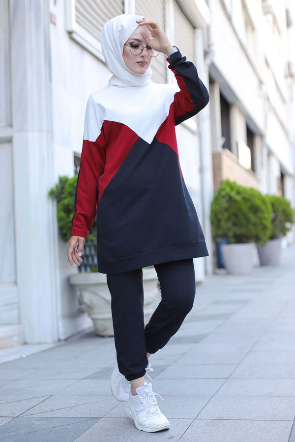 TUNIK PANTOLON Kırmızı - 3057 Kırmızı