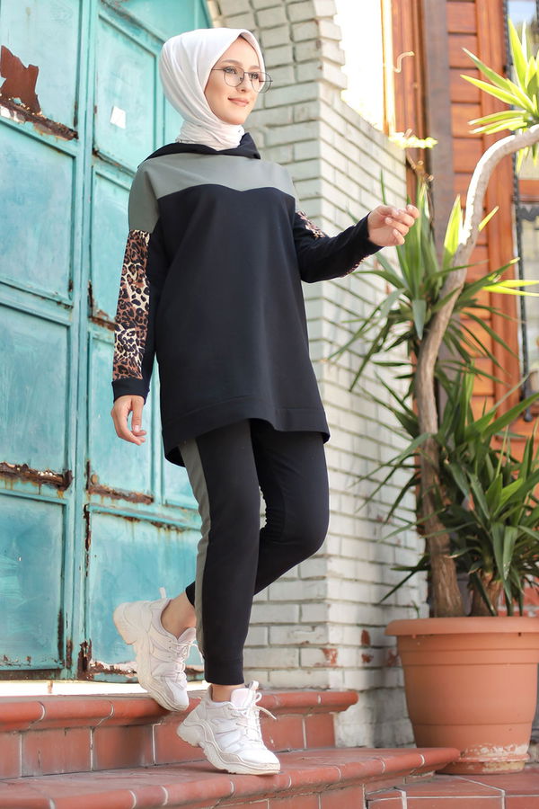 TUNIK PANTOLON Siyah - 3095