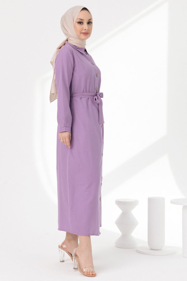 Elbıse Mor - 3244