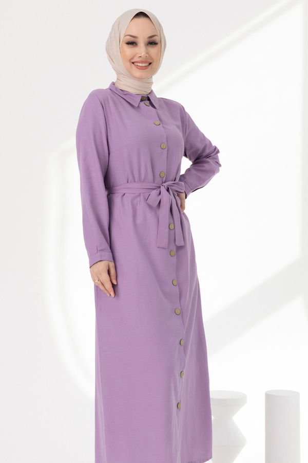 Elbıse Mor - 3244