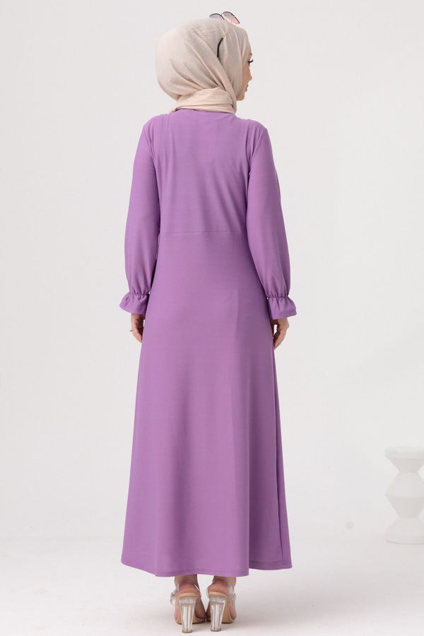 Elbıse Lila - 3273 LİLA