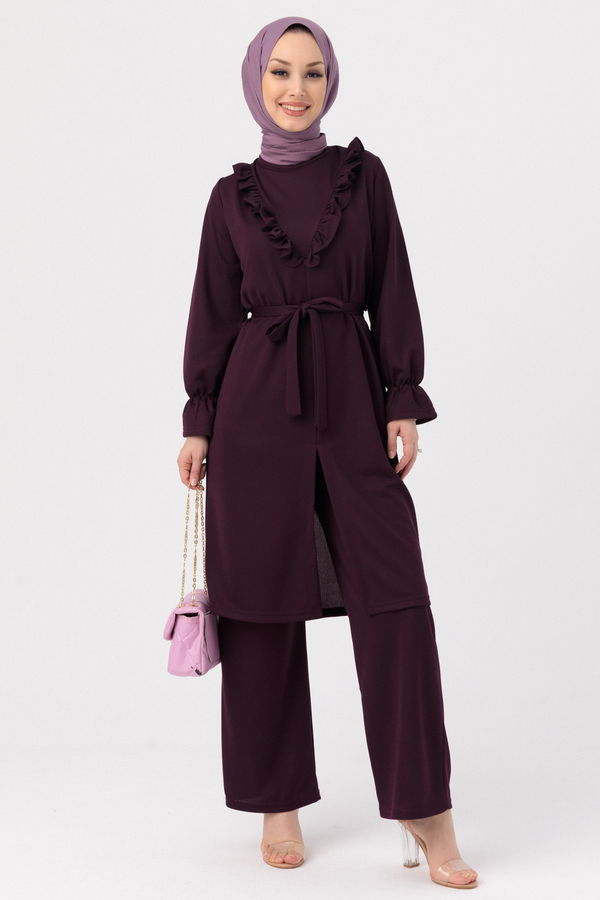 TUNIK PANTOLON Mürdüm - 3513