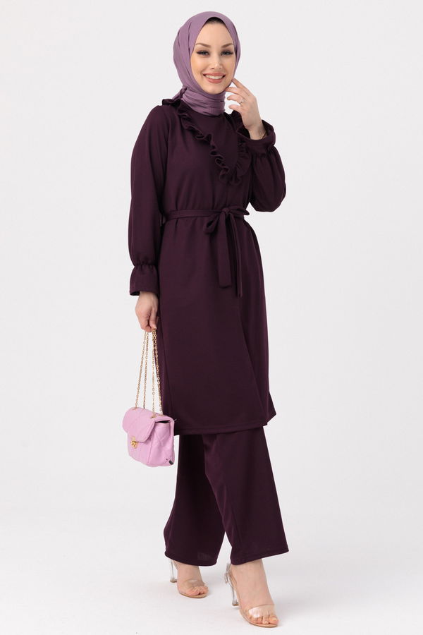 TUNIK PANTOLON Mürdüm - 3513
