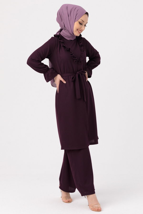 TUNIK PANTOLON Mürdüm - 3513