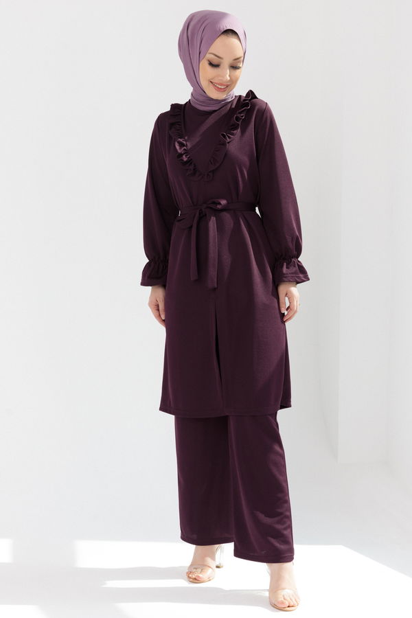 TUNIK PANTOLON Mürdüm - 3513