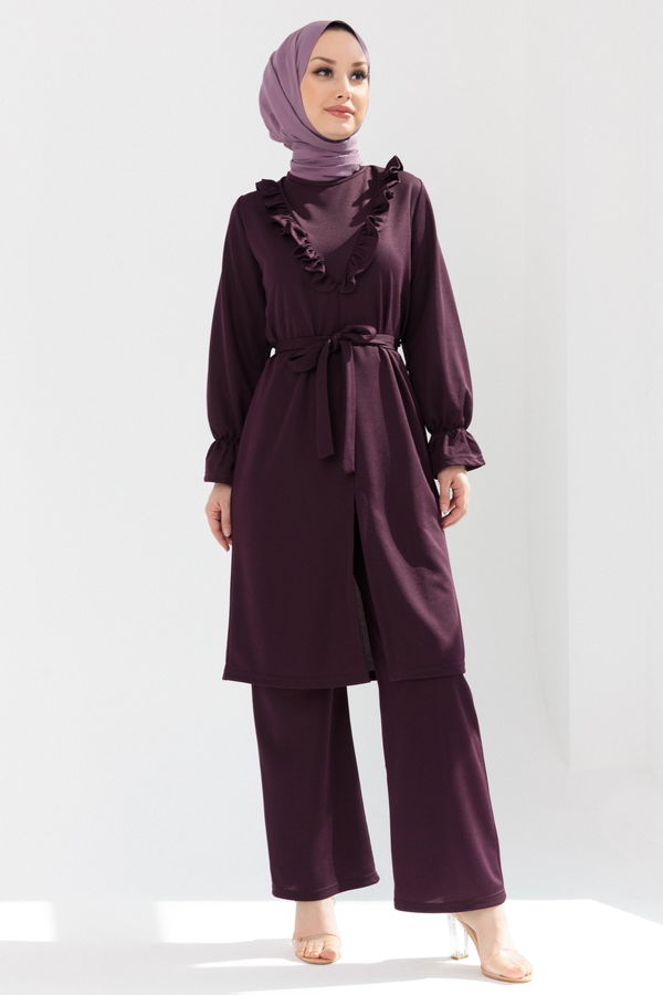 TUNIK PANTOLON Mürdüm - 3513
