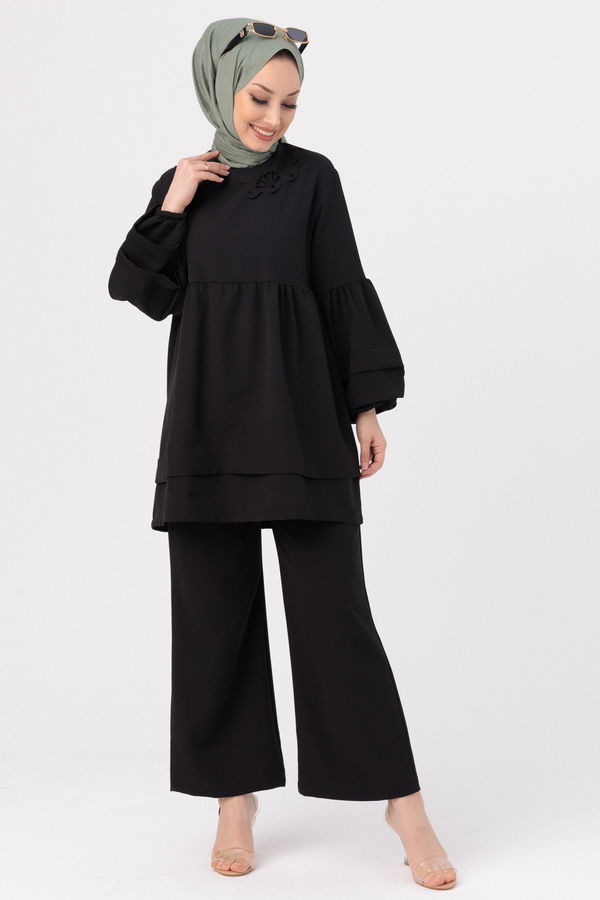 TUNIK PANTOLON Siyah - 3580