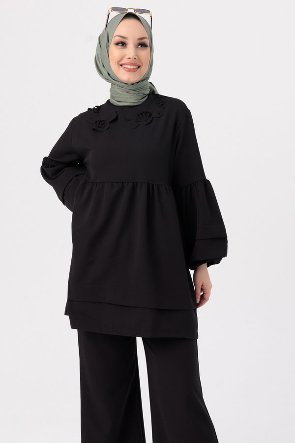 TUNIK PANTOLON Siyah - 3580