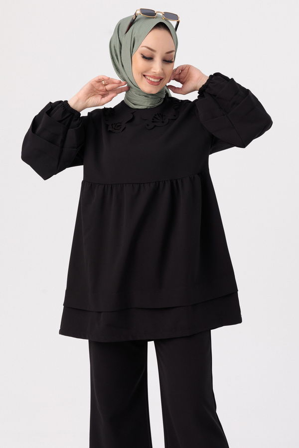TUNIK PANTOLON Siyah - 3580