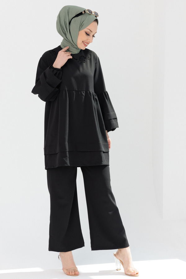 TUNIK PANTOLON Siyah - 3580
