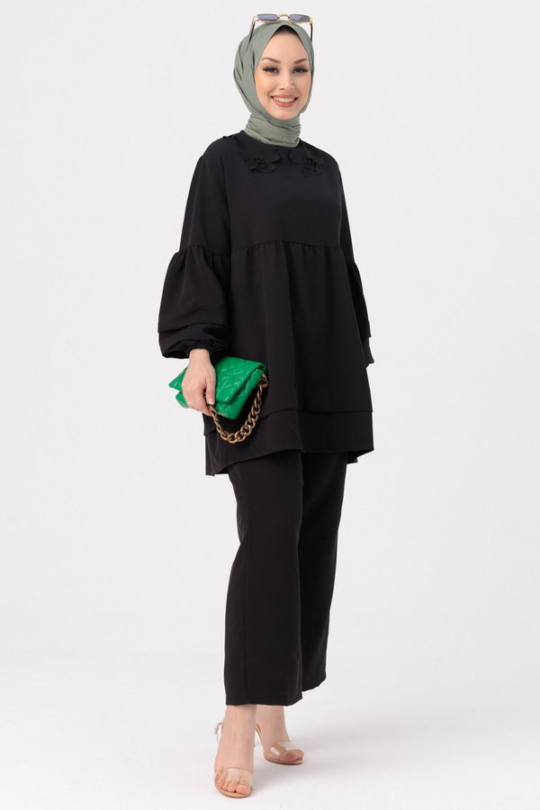 TUNIK PANTOLON Siyah - 3580