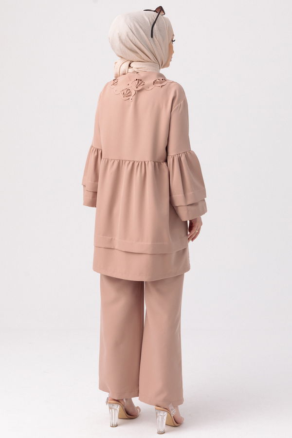 TUNIK PANTOLON Vizon - 3580