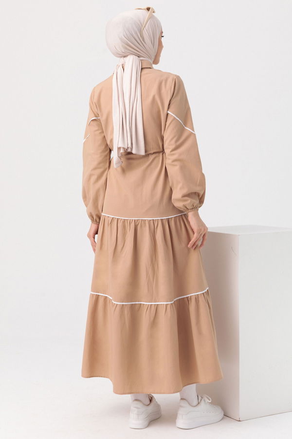 Elbise Bej - 3983 BEJ