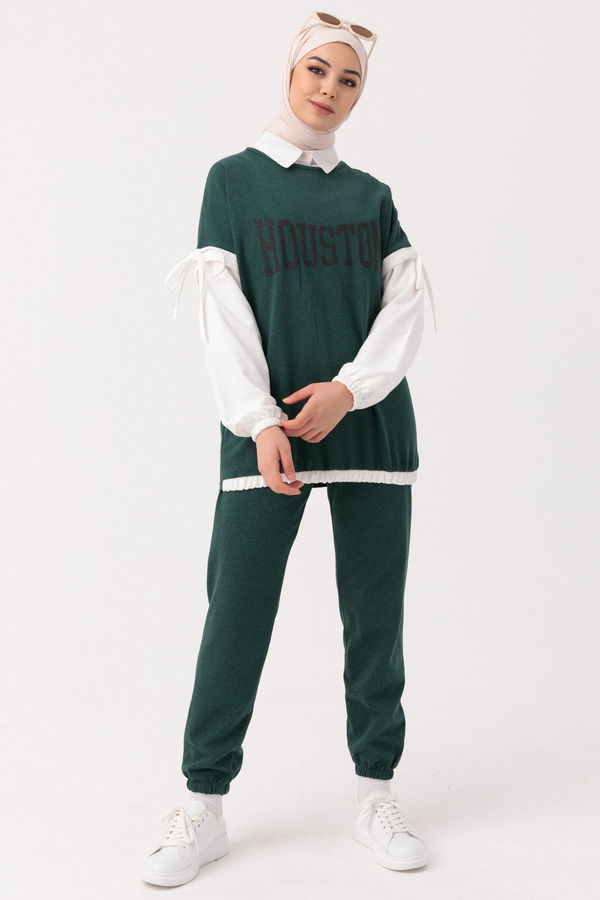 Tunik Pantolon Yeşil - 3946 YEŞİL