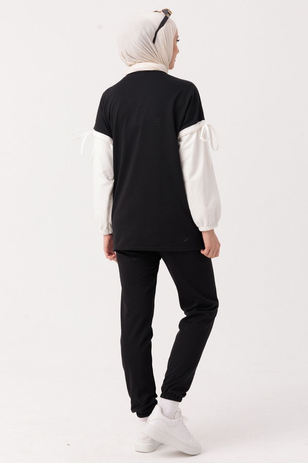 Tunik Pantolon Siyah - 3946
