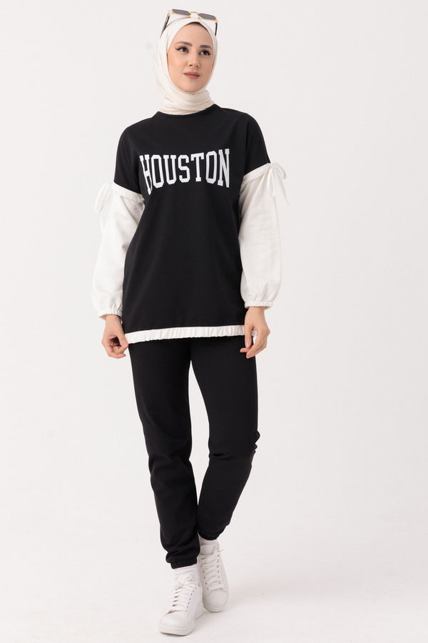 Tunik Pantolon Siyah - 3946