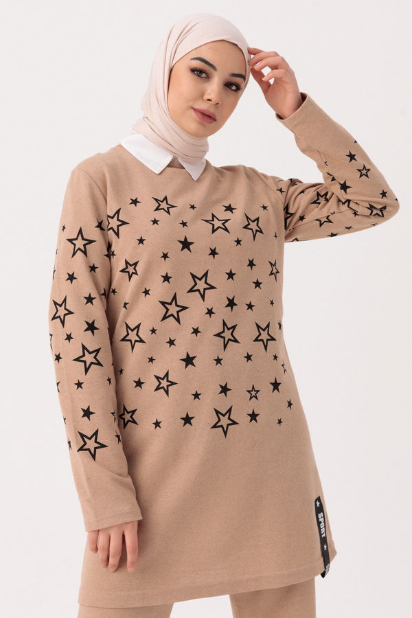 Tunık Pantolon Bej - 3931