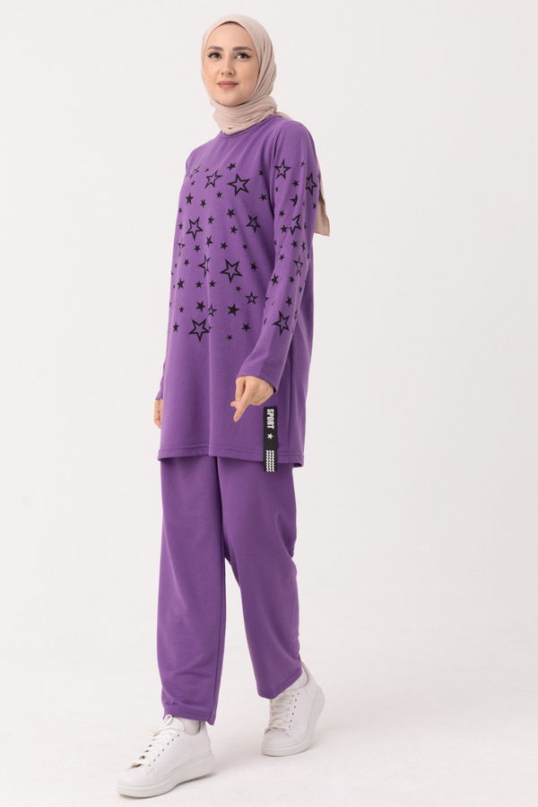 Tunık Pantolon Mor - 3931 MOR