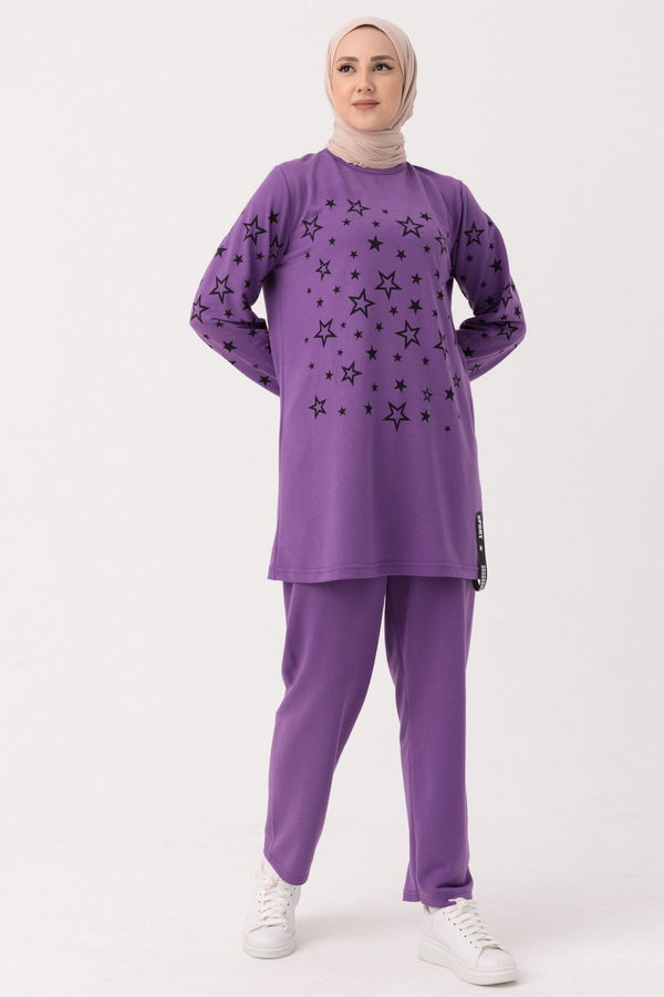 Tunık Pantolon Mor - 3931 MOR