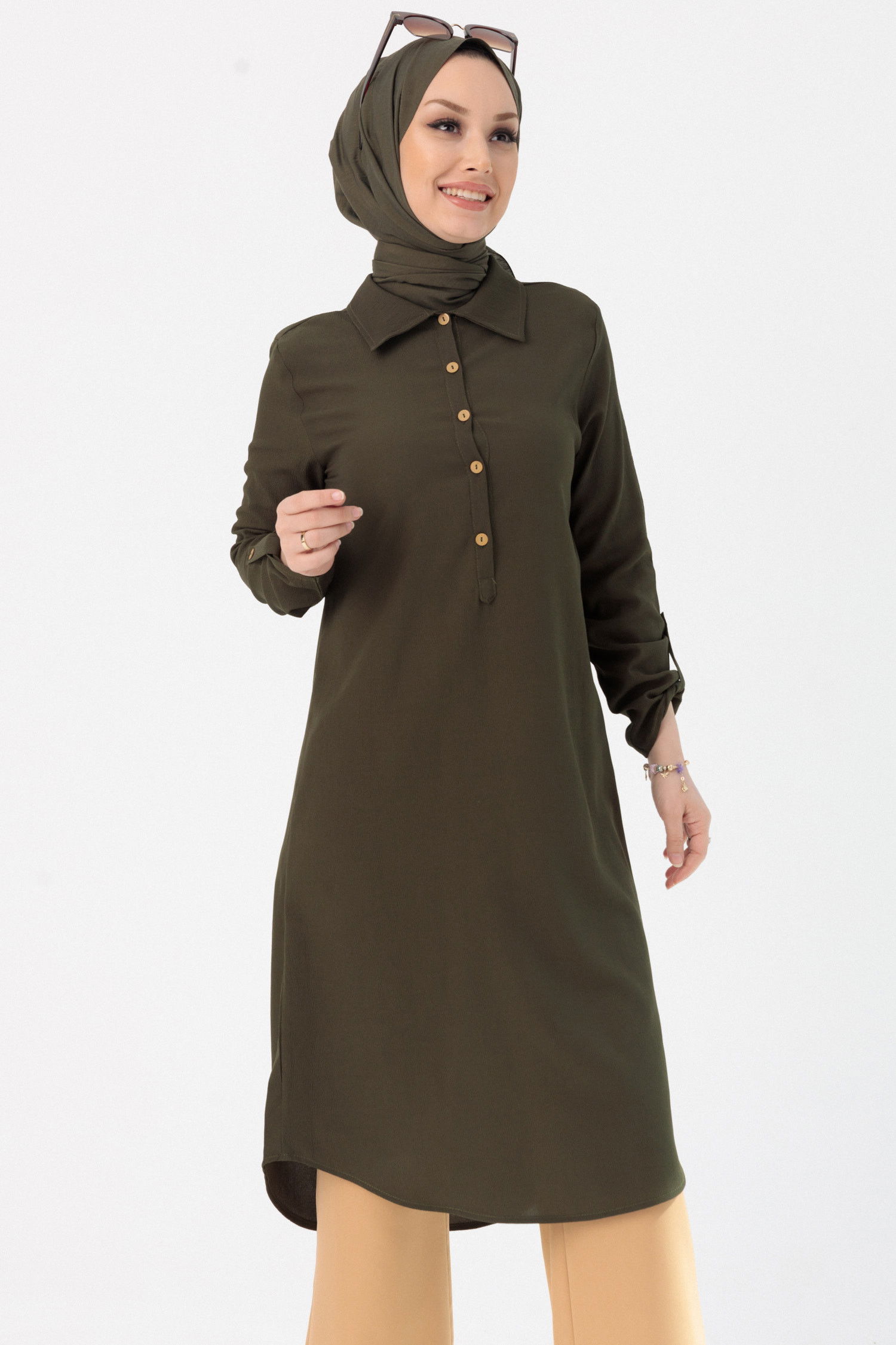 Tunik Haki - 3510 HAKİ
