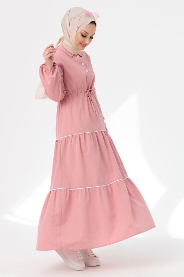 Elbise Pembe - 3983 PEMBE