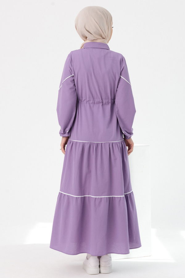 Elbise Lila - 3983 LİLA