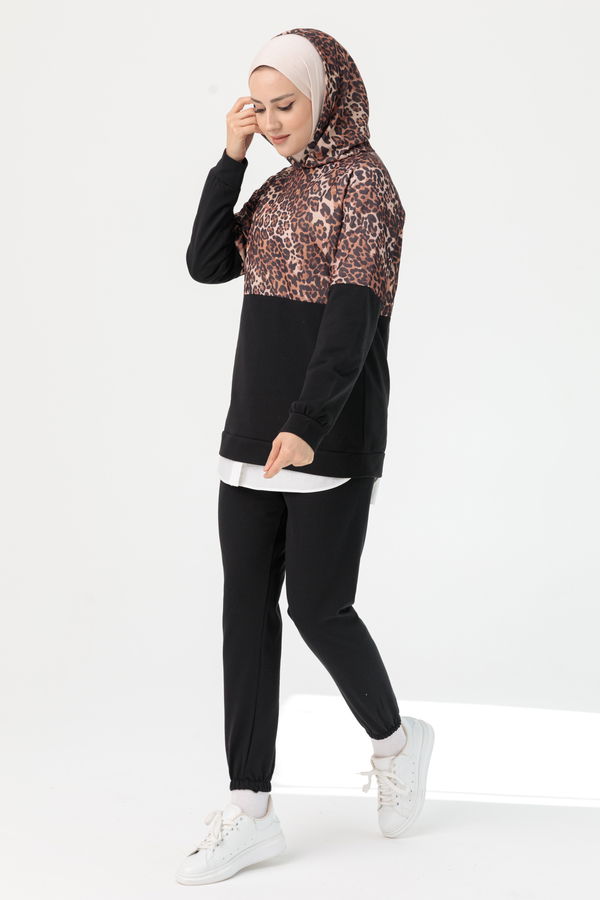 TUNIK PANTOLON Siyah - 8778 SİYAH