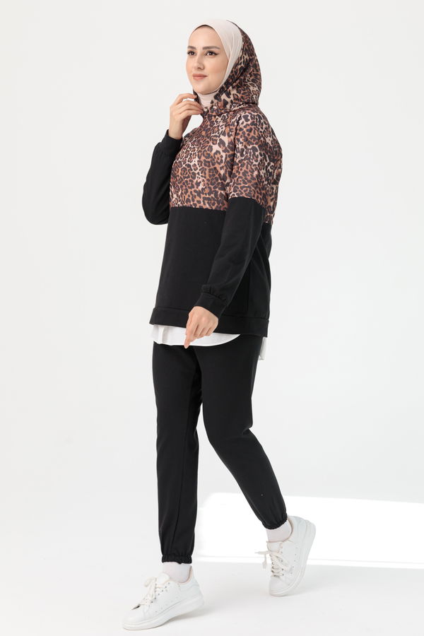 TUNIK PANTOLON Siyah - 8778 SİYAH