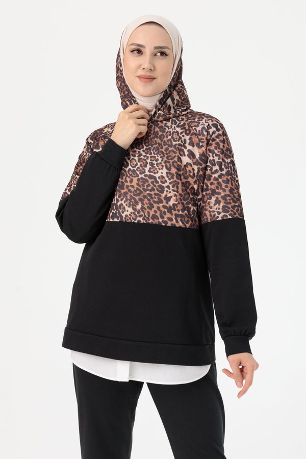 TUNIK PANTOLON Siyah - 8778 SİYAH