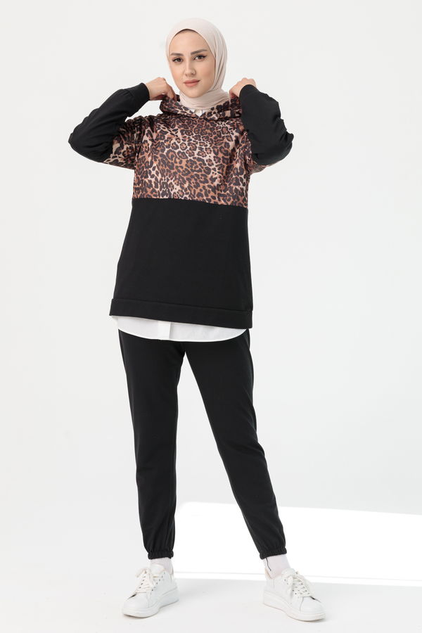 TUNIK PANTOLON Siyah - 8778 SİYAH