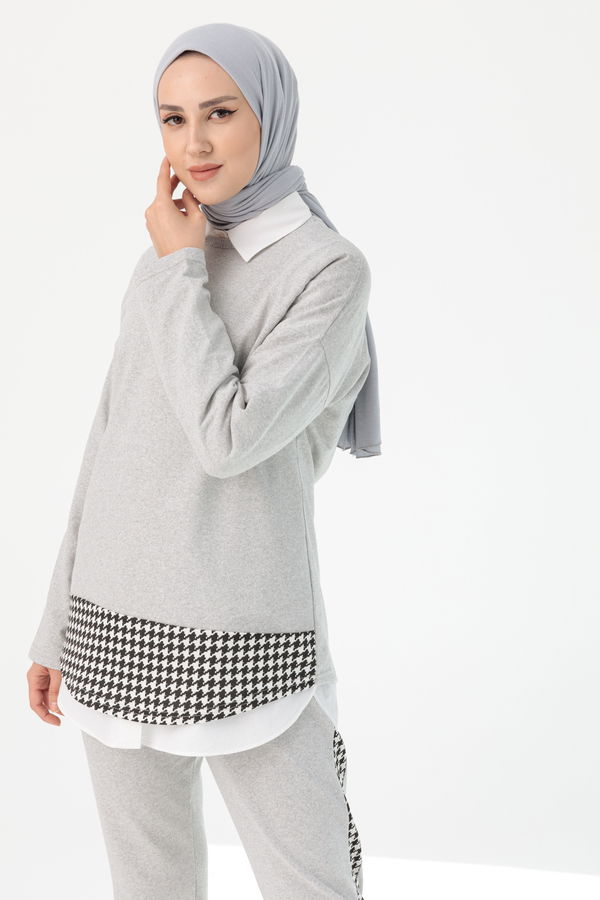 TUNIK PANTOLON Gri - 8830 GRİ