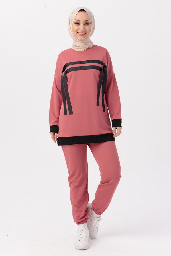 TUNIK PANTOLON Pembe - 3375 PEMBE