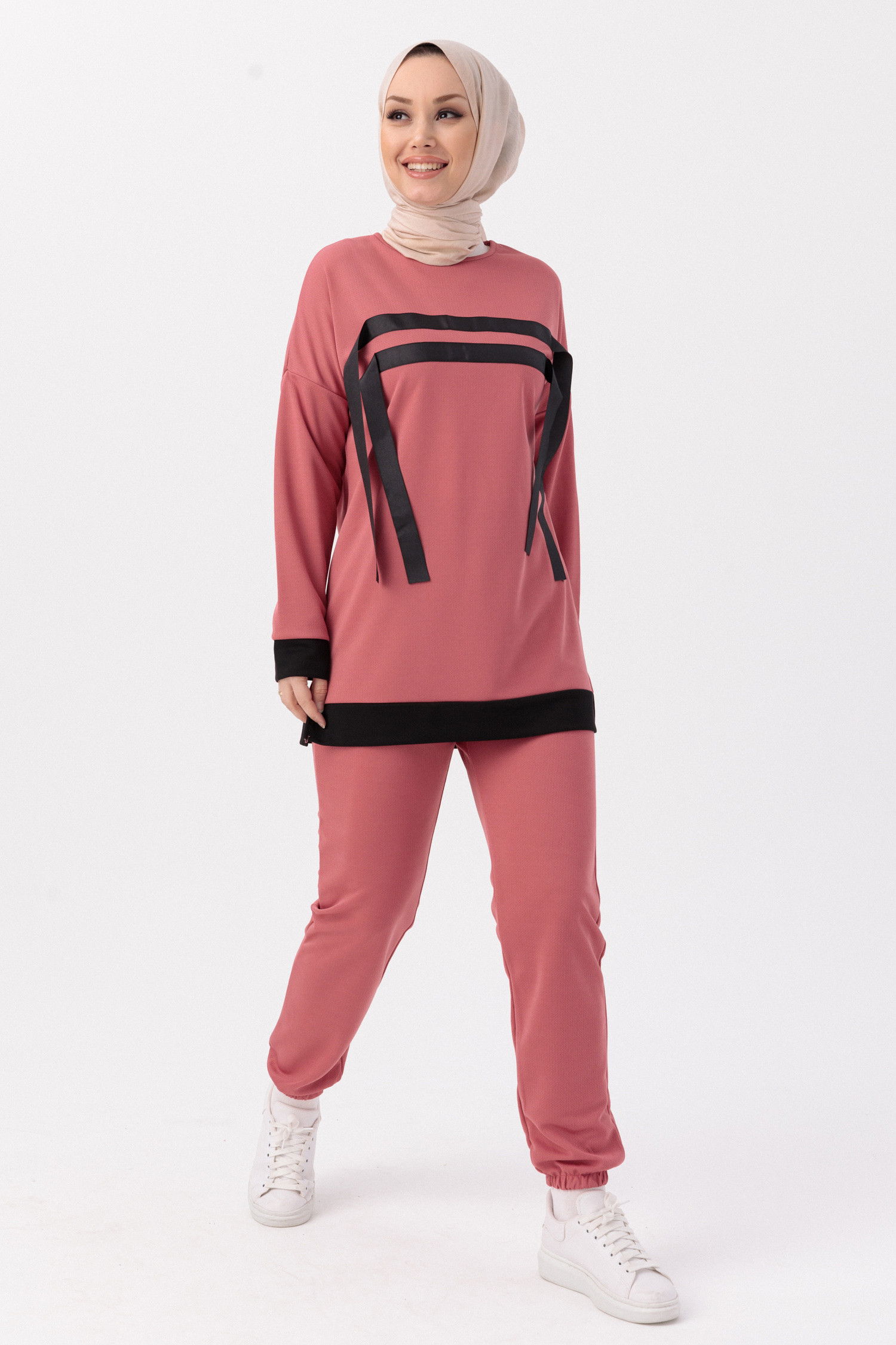 TUNIK PANTOLON Pembe - 3375 PEMBE