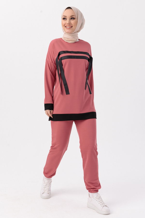 TUNIK PANTOLON Pembe - 3375 PEMBE