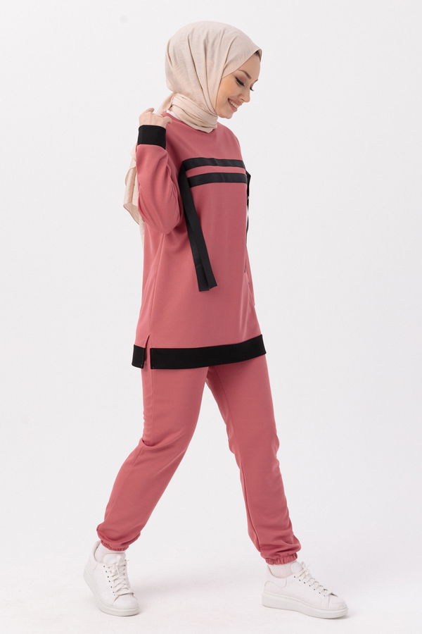 TUNIK PANTOLON Pembe - 3375 PEMBE