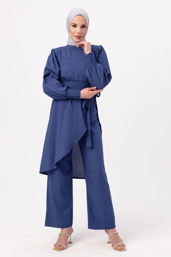 Tunik Pantolon Mavi - 3982